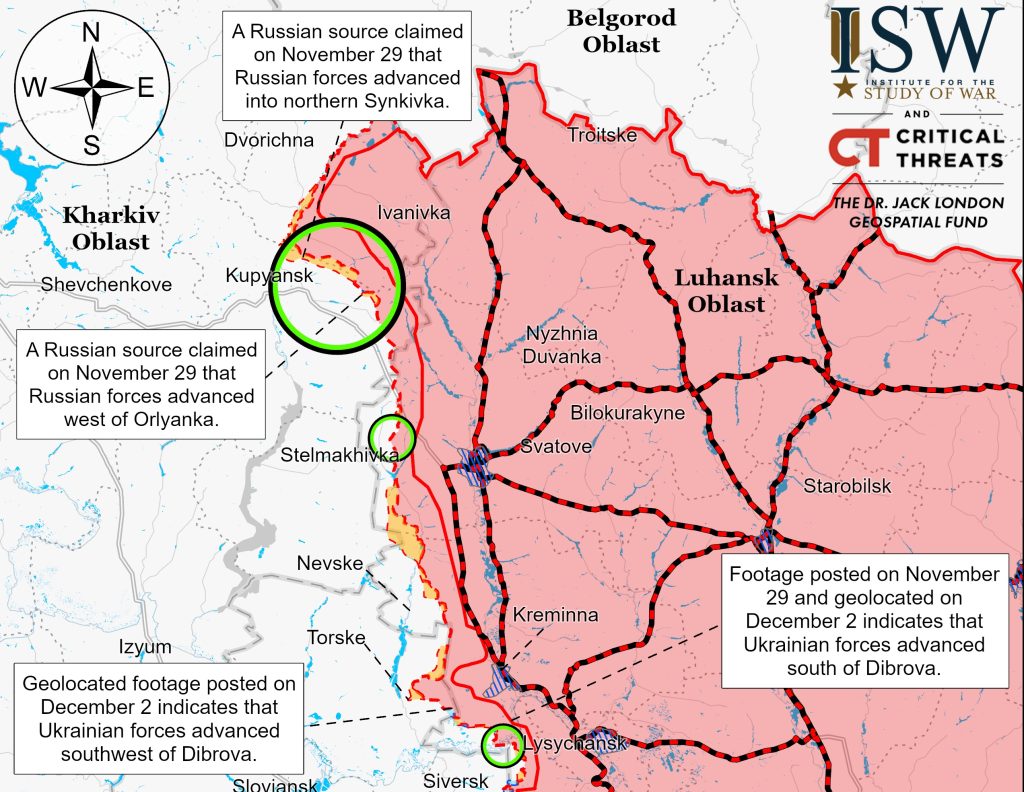 Місяці без суттєвого прогресу: ISW про російські штурми під Куп’янськом
