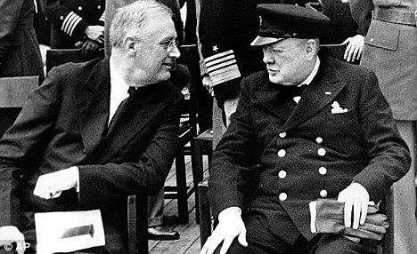 Рузвельт и Черчилль