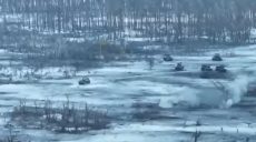 Наступление провалилось: на Харьковщине уничтожили две БМП россиян (видео)