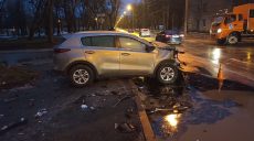 Два авто вылетели на пешеходный переход в Харькове: женщины в больнице (фото)