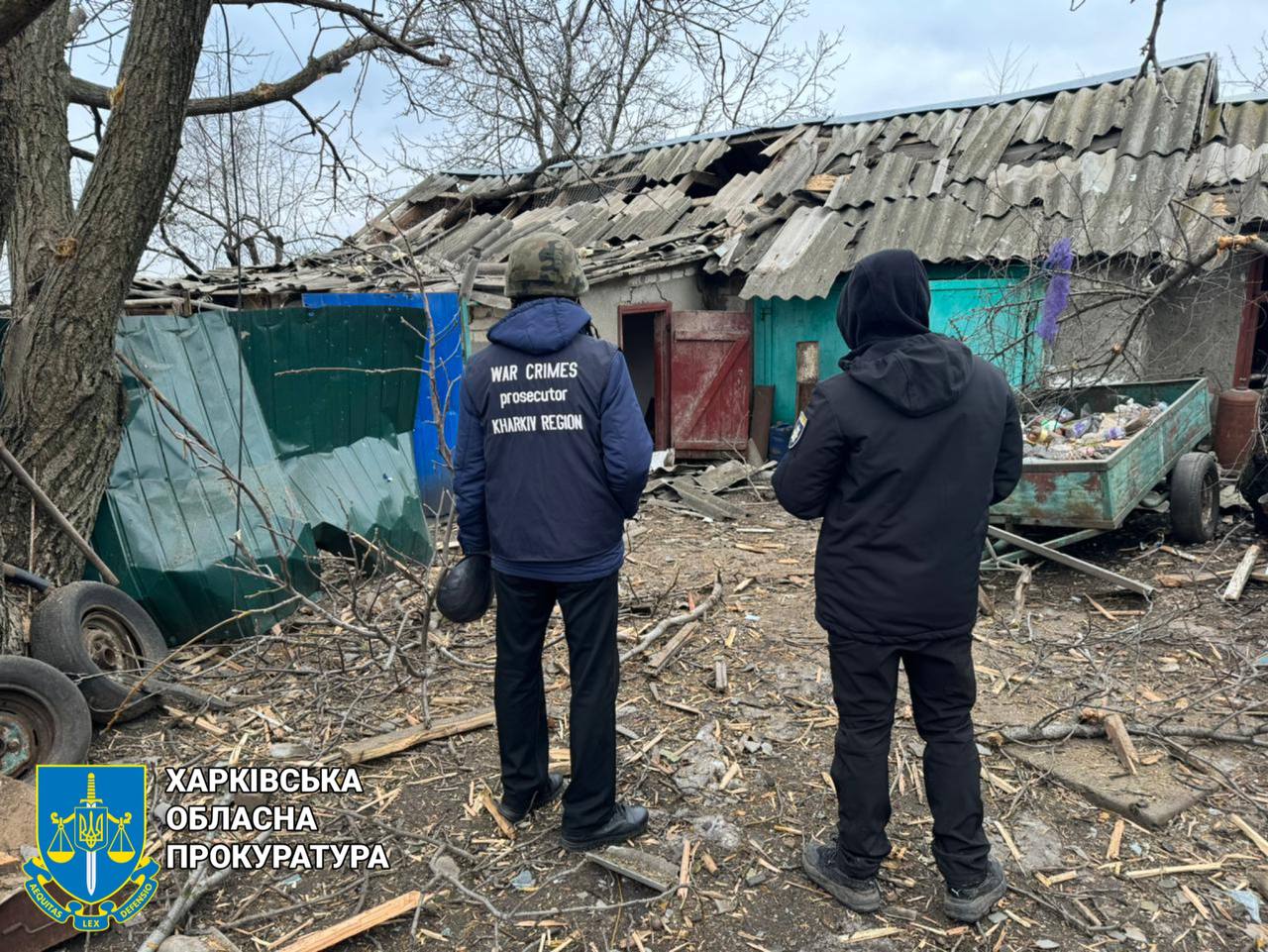 Последствия обстрелов Купянщины, где ранены люди, показала прокуратура (фото)
