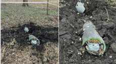 Одна из ракет в Харькове не разорвалась — лежит в парке