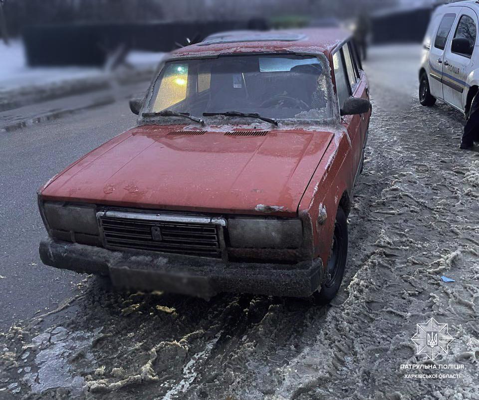 Патрульні знайшли викрадений автомобіль у Харкові
