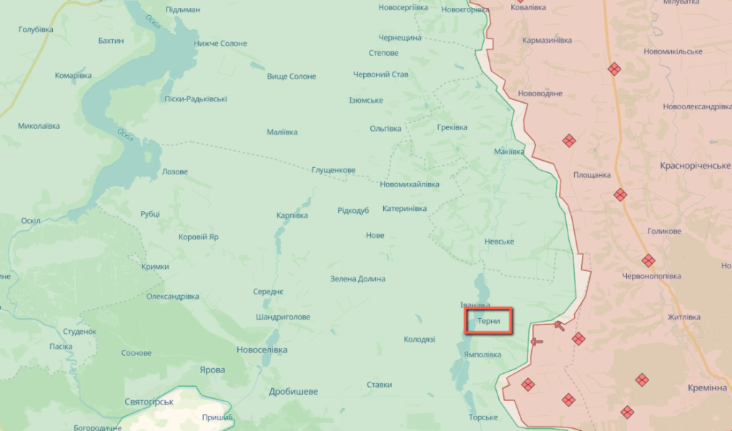 О продвижении войск РФ на Лимано-Купянском направлении сообщает ISW
