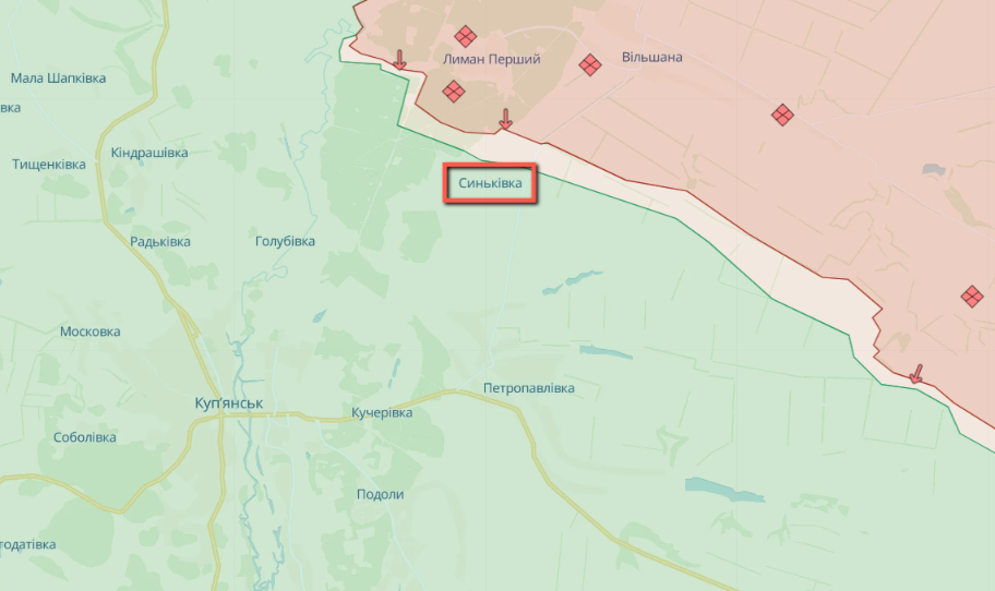 Враг пять раз пытался прорвать оборону у Синьковки на Харьковщине — Генштаб
