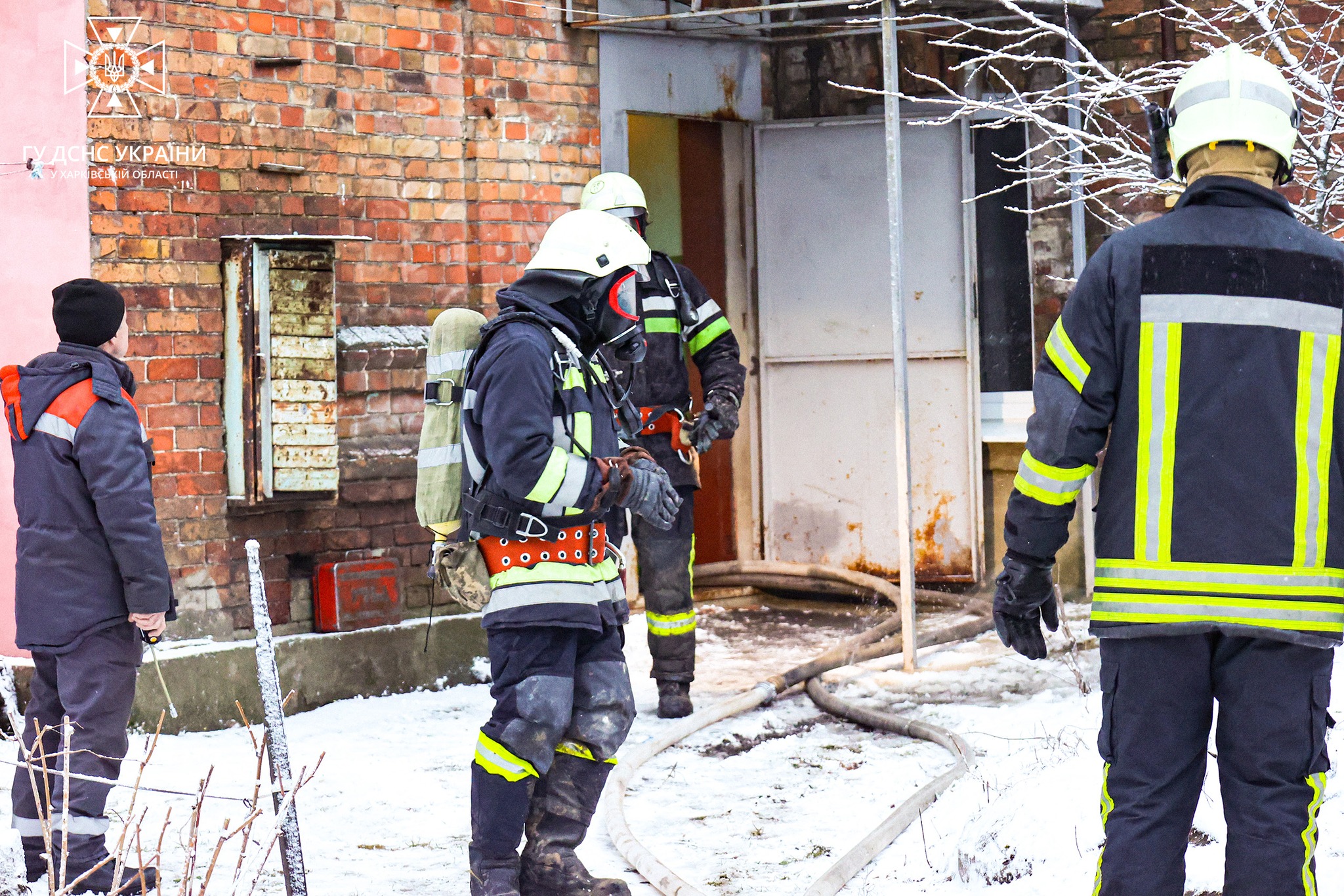 пожар в Харькове с погибшим 4