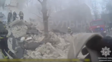 Первые минуты после ракетного обстрела Харькова (видео)