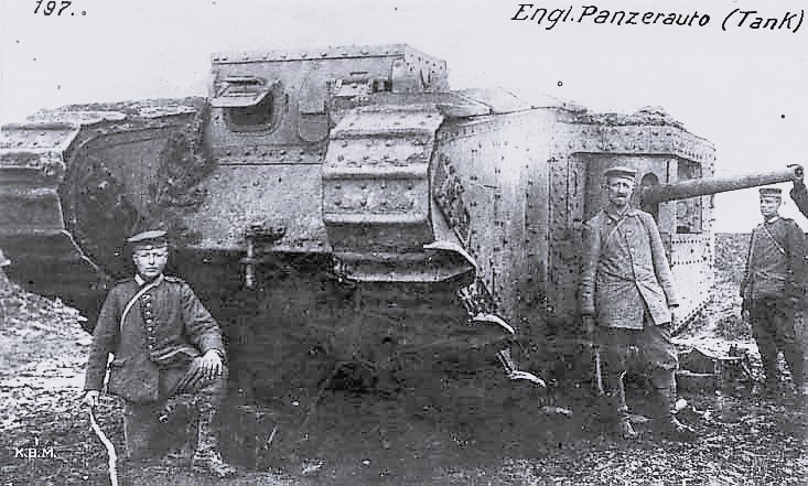 Первый британский танк Mk.1
