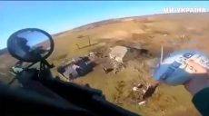 Цукерки з вертольота скинули дитині під Куп’янськом воїни ЗСУ (відео)