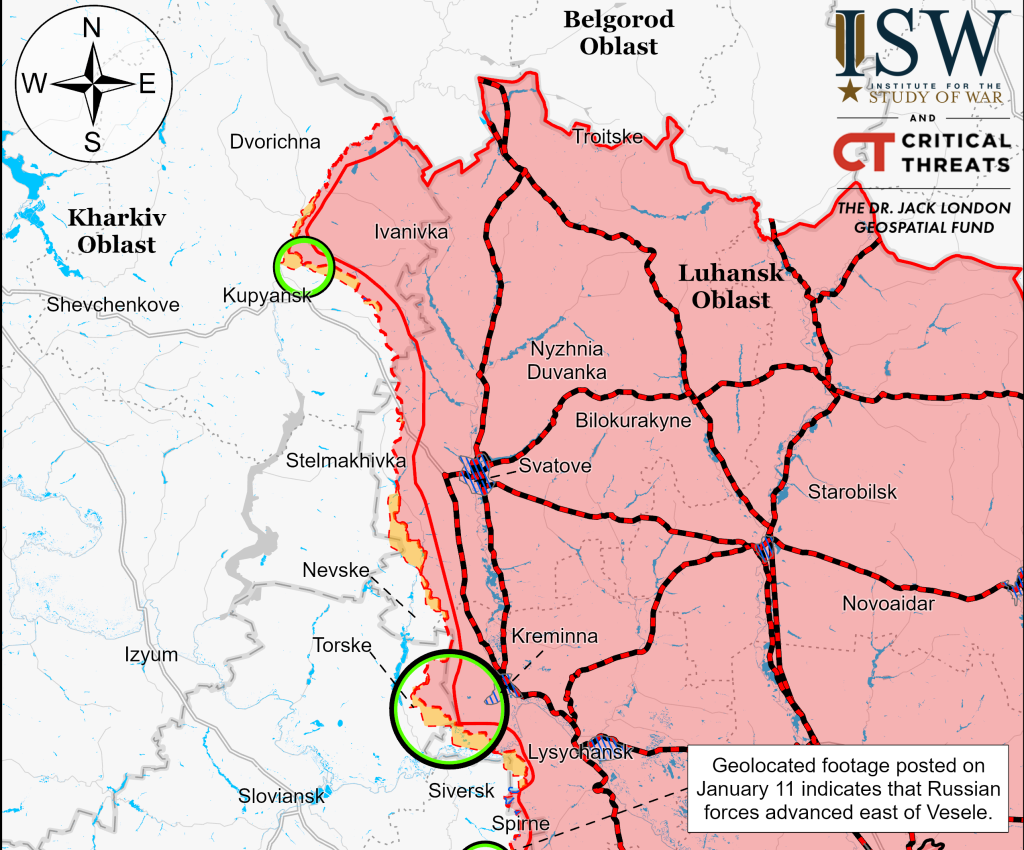 Сили РФ на Бєлгородщині та під Куп’янськом: ISW проаналізував дані Синєгубова