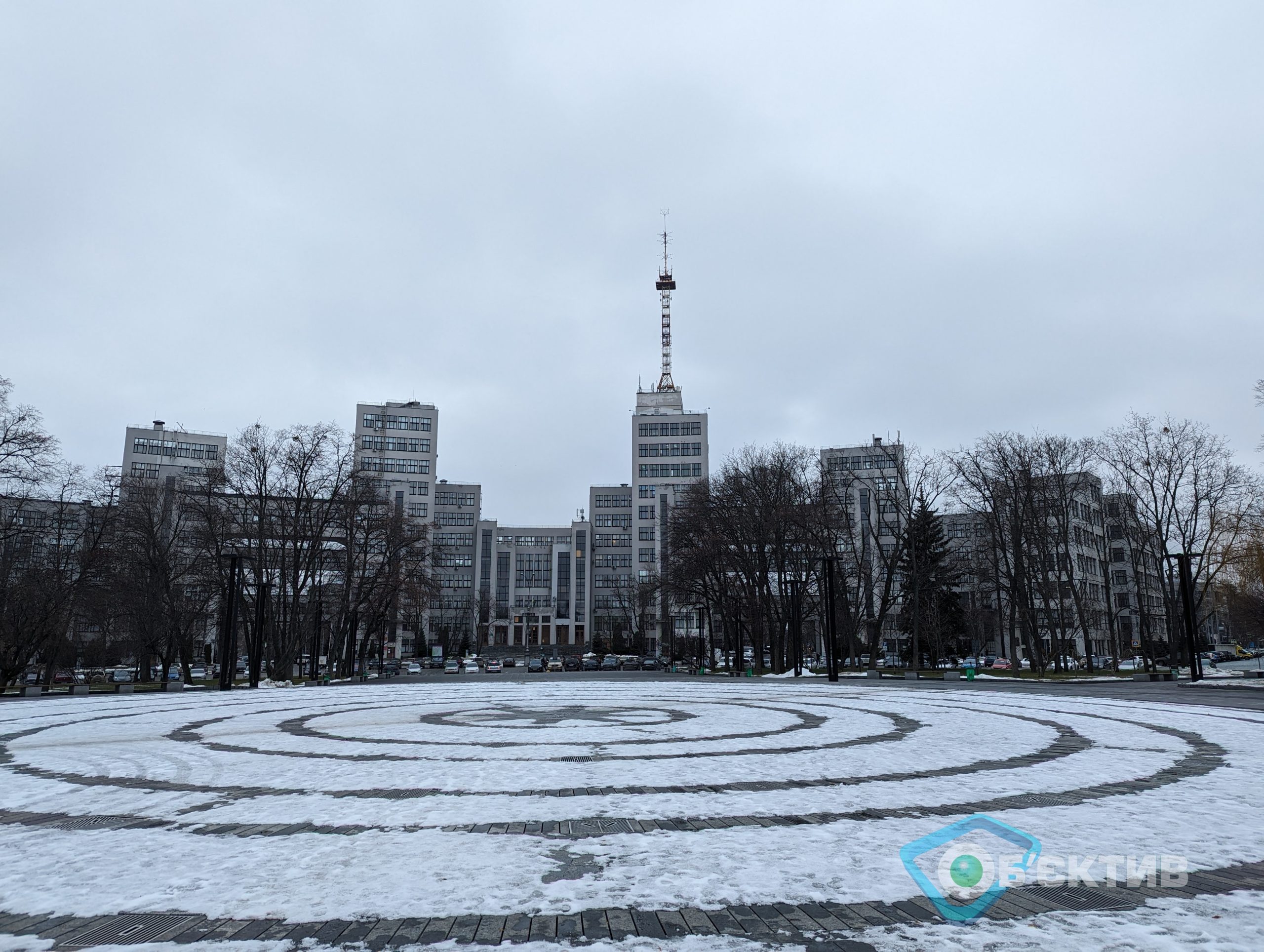 Харьков зима госпром