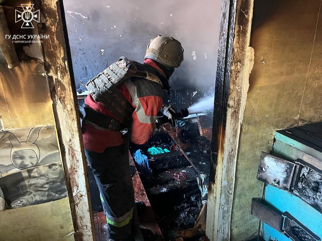 У Харкові двоє постраждали в пожежах, в області – загиблий