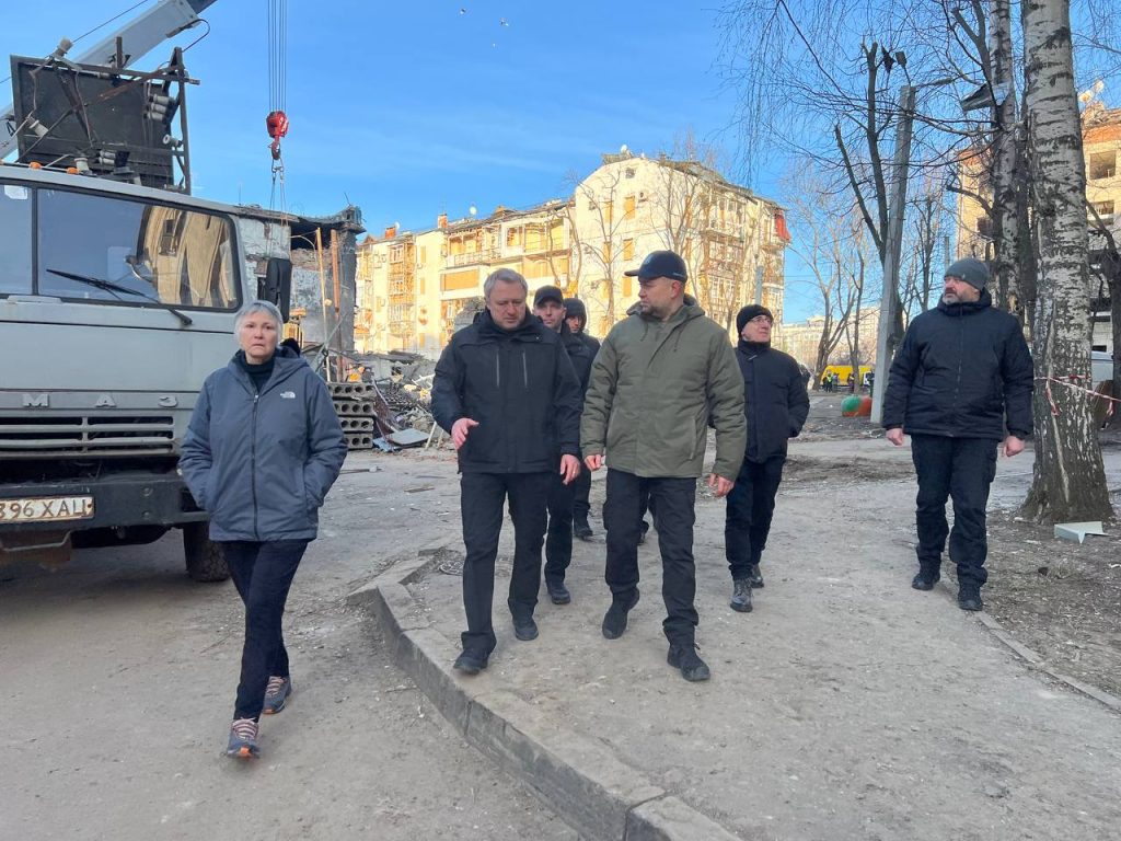 У Харків після ударів приїхали керівниця групи МКС та Генпрокурор (відео)