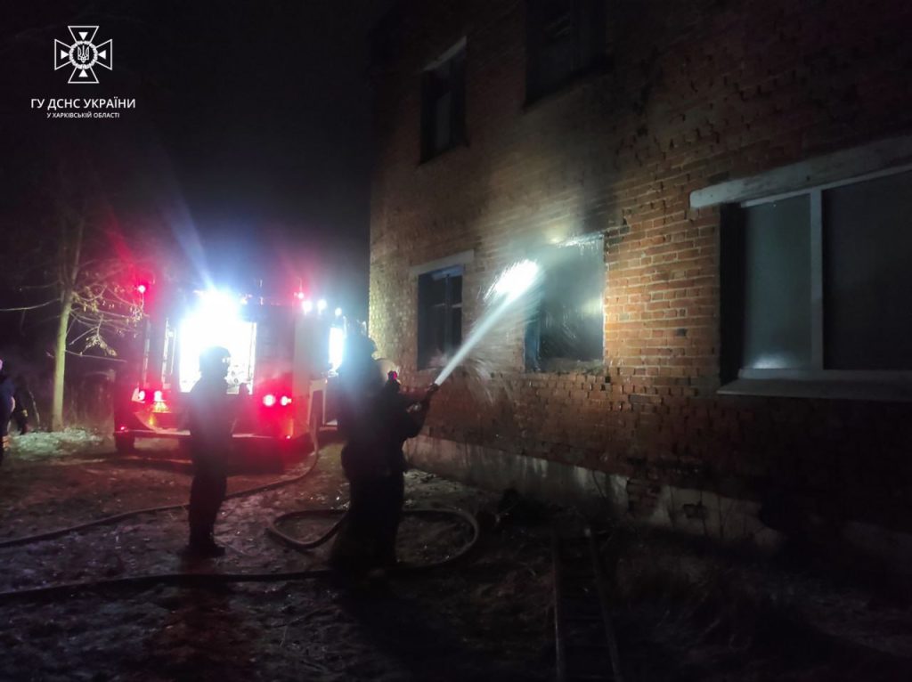 Чергова смертельна пожежа на Харківщині: троє загиблих