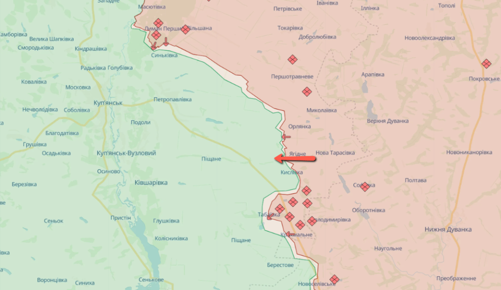 Генштаб по Харківщині: атака біля Іванівки і 10 населених пунктів під вогнем