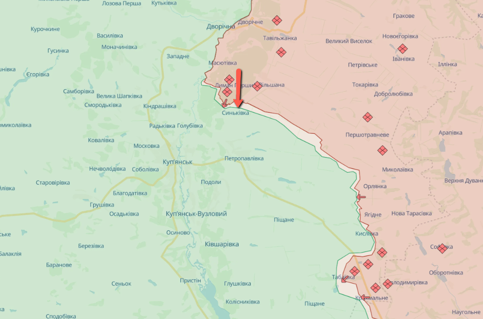 Военные РФ на Харьковщине снова взялись за штурмы вблизи Синьковки — Генштаб