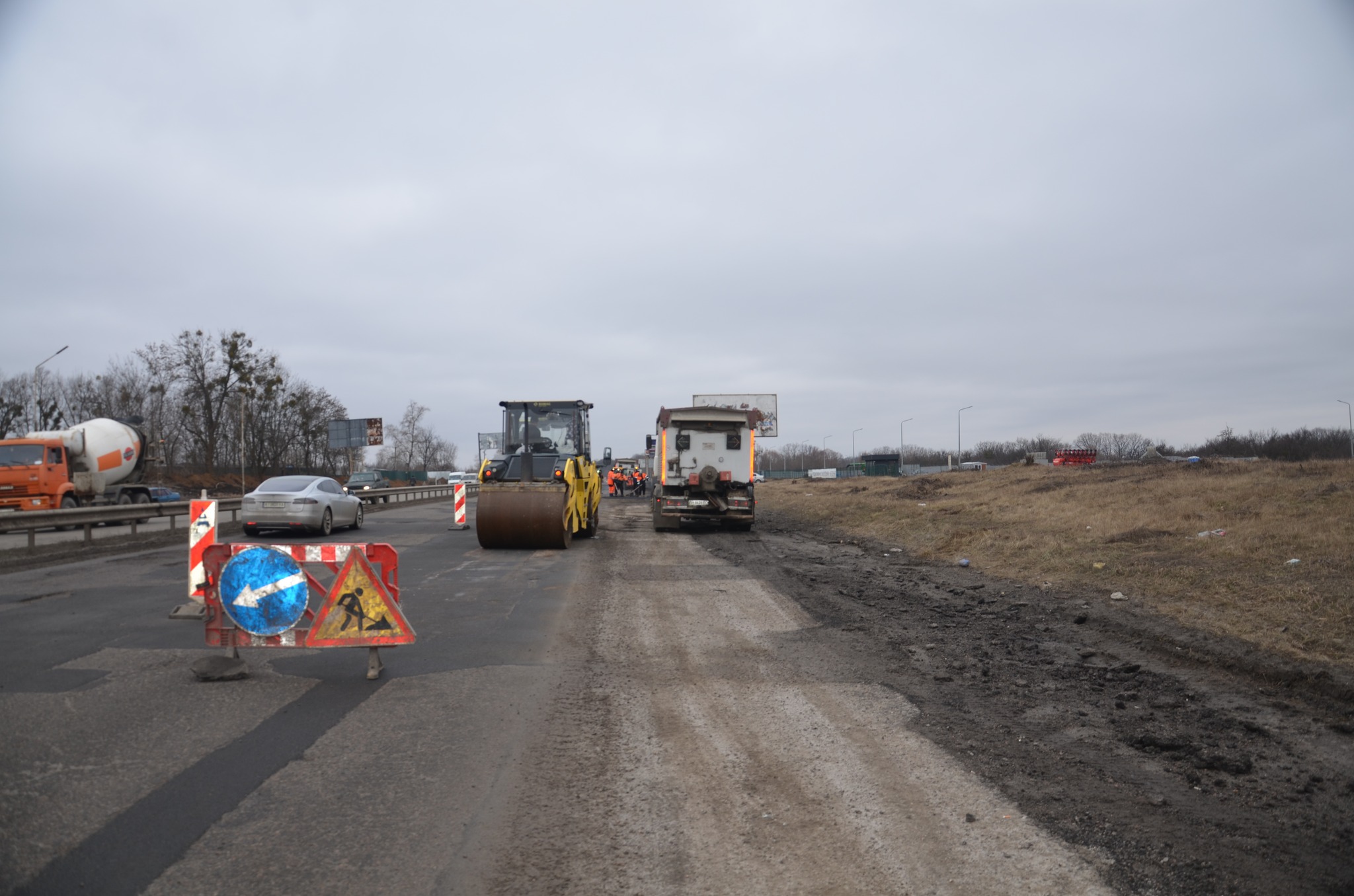 ремонт дороги в Харківській області 3