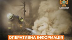 Шесть пожаров возникли на Харьковщине из-за обстрелов — ГСЧС