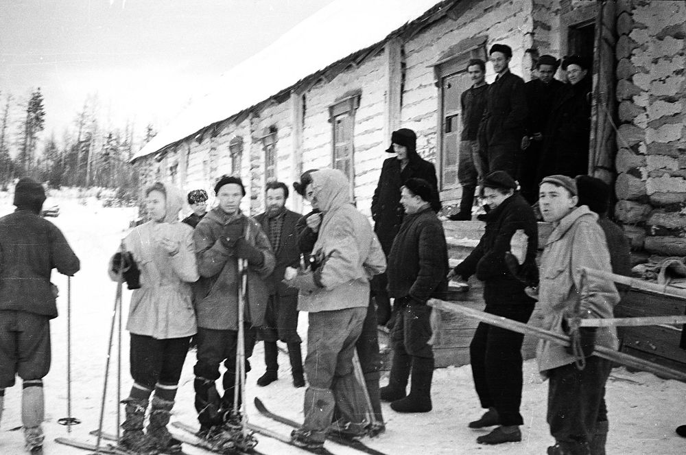 группа Дятлова перед смертью