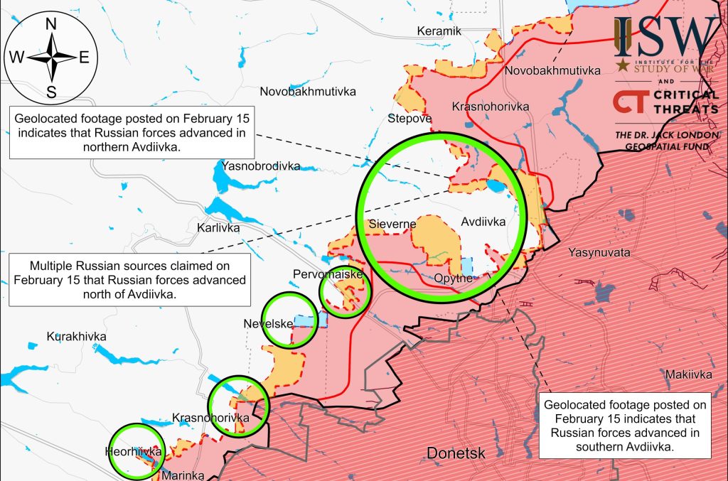 Что происходит в Авдеевке: данные ВСУ, ISW и Машовца