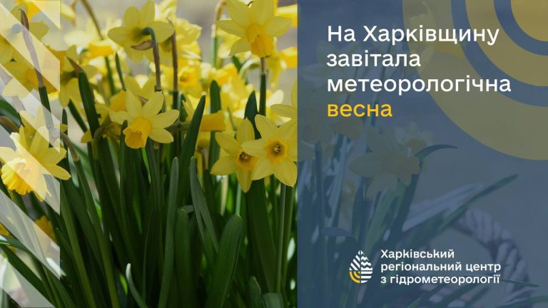 Метеорологическая весна пришла на Харьковщину – синоптики