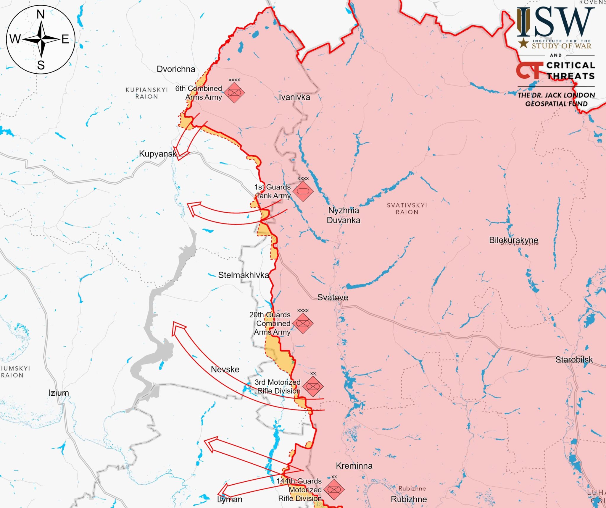 Впервые РФ грамотно наступает на Харьковщине, пойдут ли на Харьков — ISW