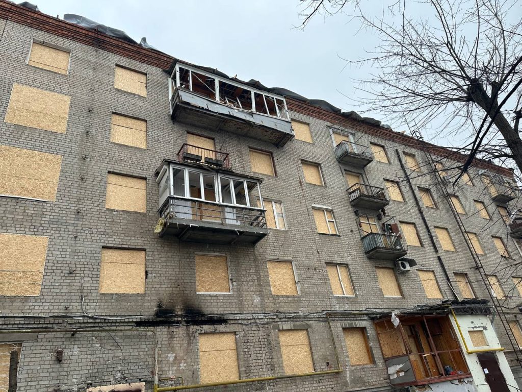 Оставшийся без крыши дом на Бакулина в Харькове почти законсервировали (фото)
