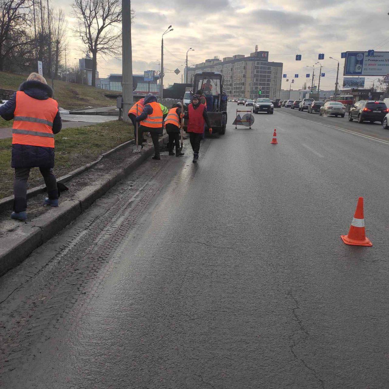 Убирают в Харькове зимой 3