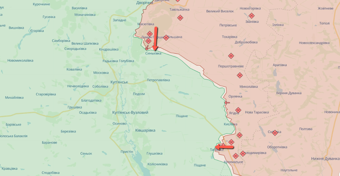 Ворог намагався вибити ЗСУ з позицій на Харківщині та бив з авіації – Генштаб