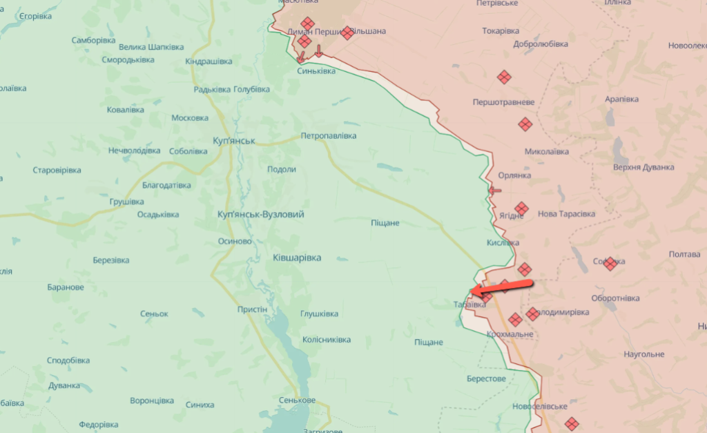Военные РФ атаковали у Табаевки на Харьковщине и обстреливали села — Генштаб