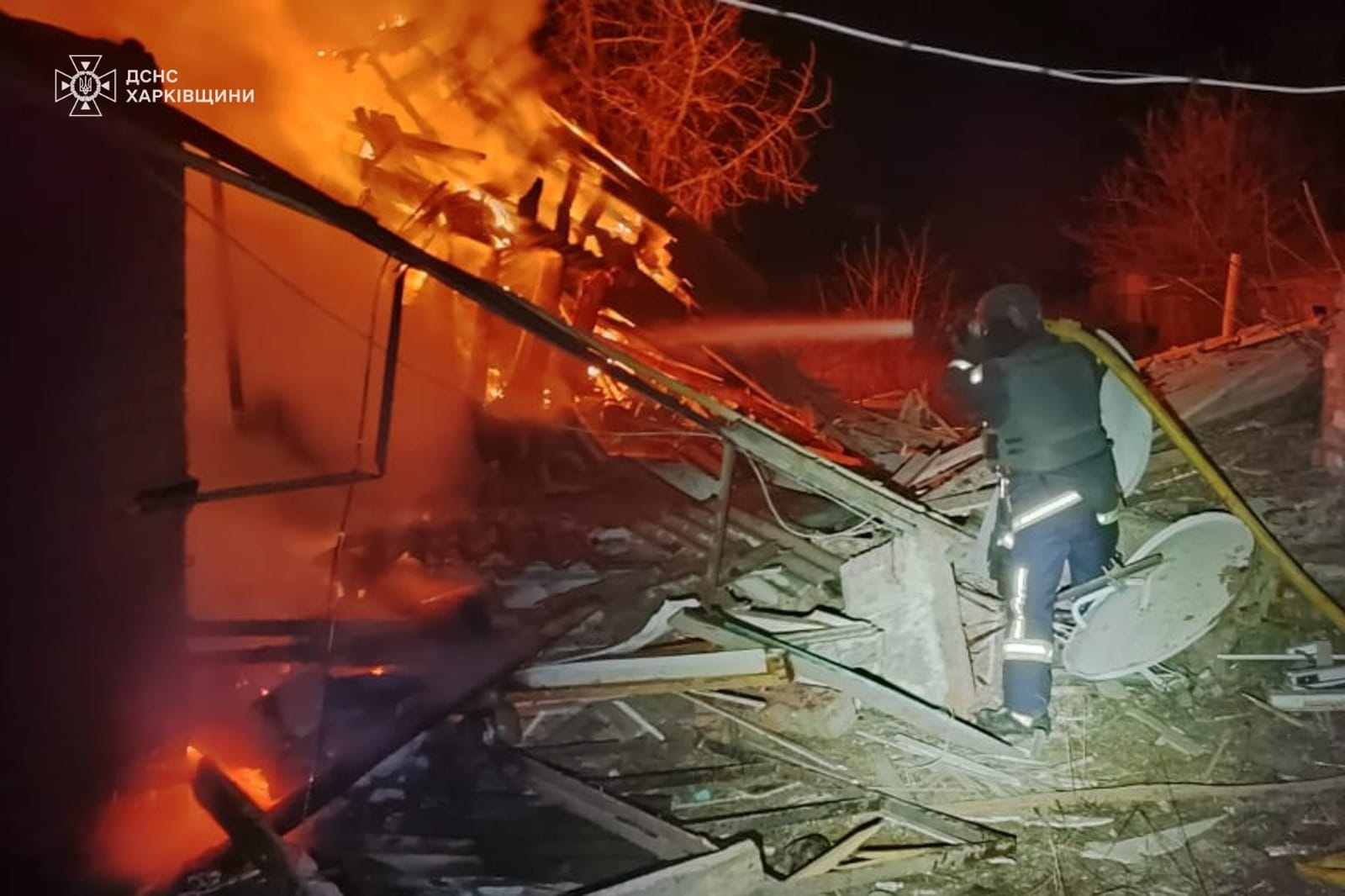 Пожежі у Вовчанську 5 березня 2024