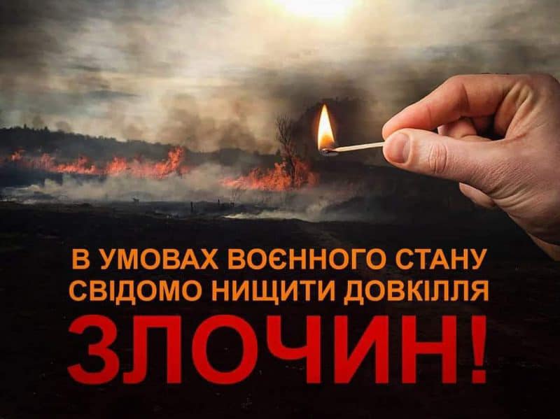 Поджоги сухостоя и мусора: за неделю на Харьковщине — почти 200 пожаров