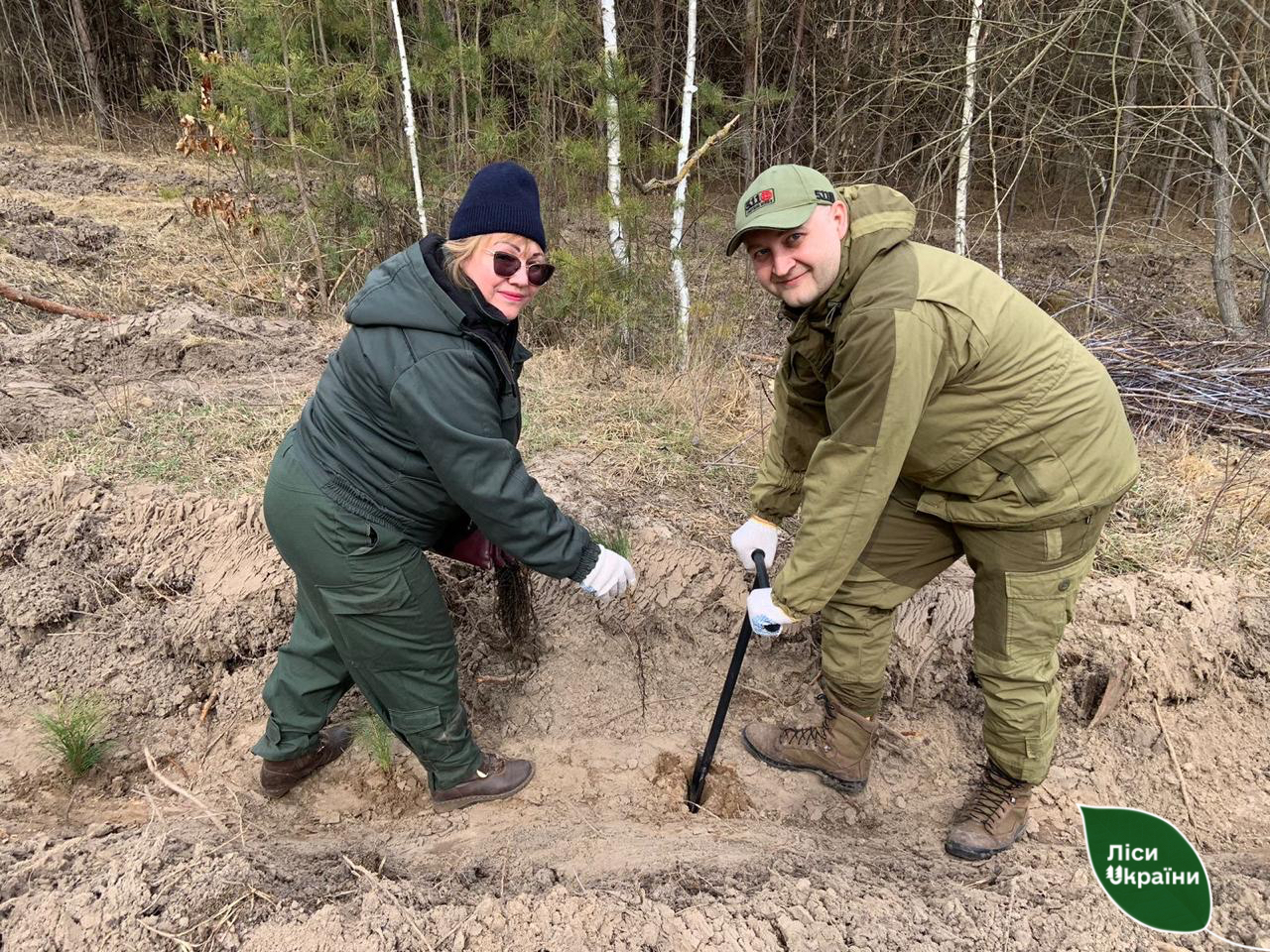 дерева висаджують на Харківщині