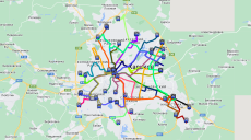 Как работает общественный транспорт в Харькове во время блэкаута: схема