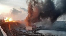 Удар по ДніпроГЕС: “прильоти” по греблі, на станції пожежа – Укргідроенерго