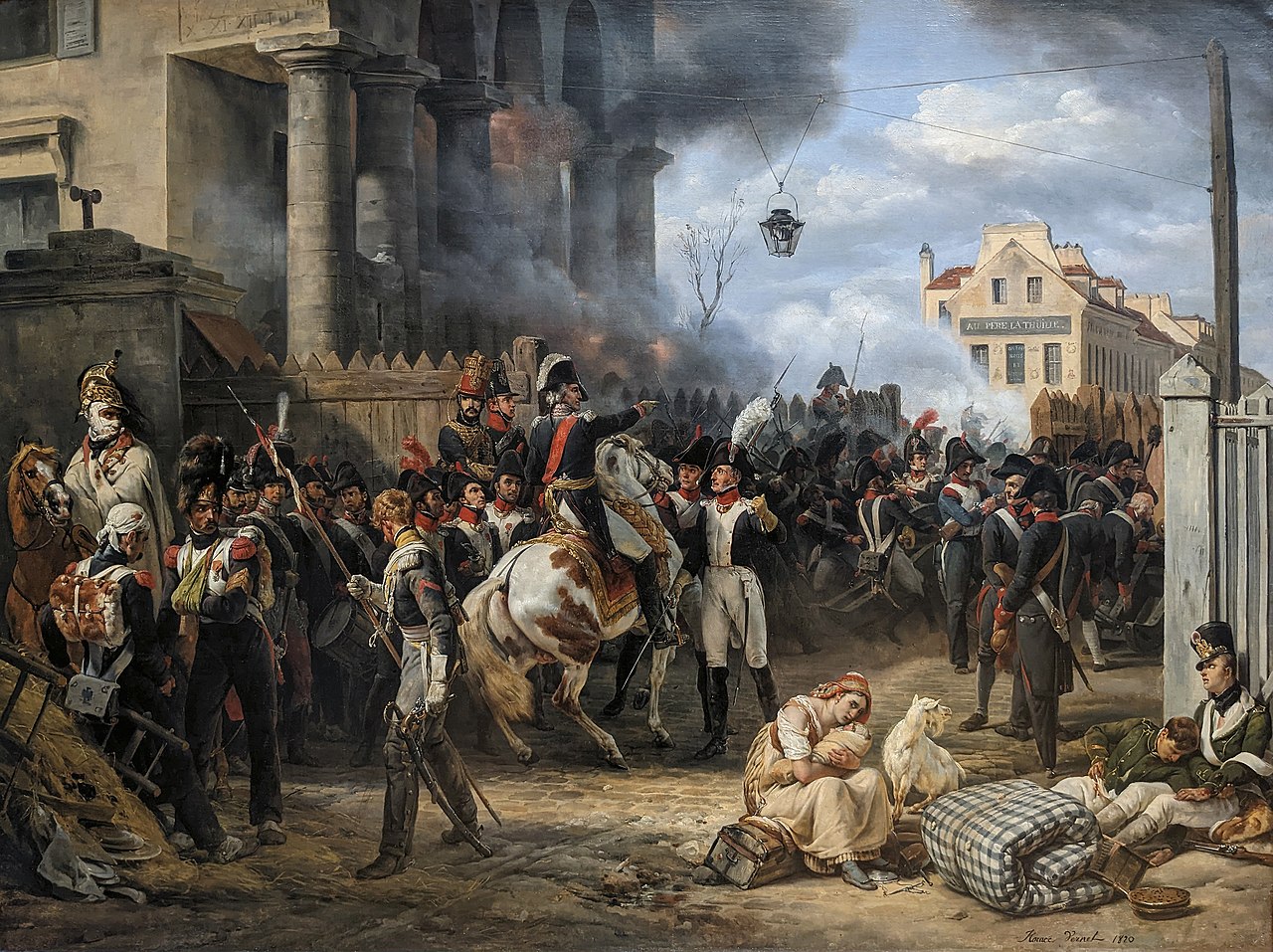Оборона Парижа 30 марта 1814 года