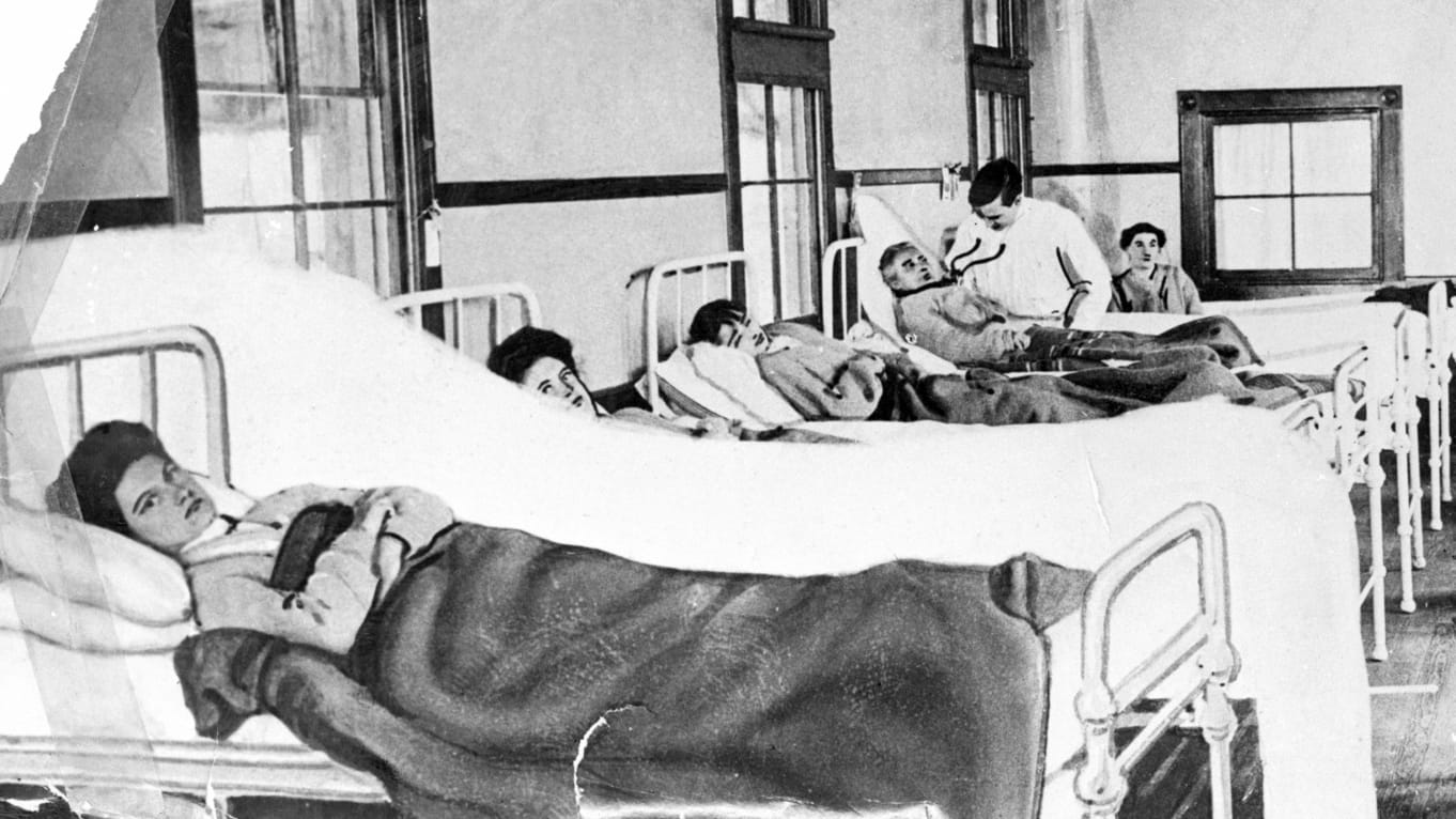Мэри Маллон в больнице во время карантина