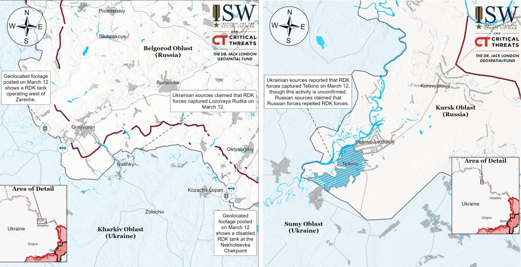 Рейд добровольців змусить Кремль обирати між двома видами втрат – ISW