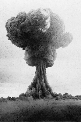 Взрыв первой советской атомной бомбы в 1949 году