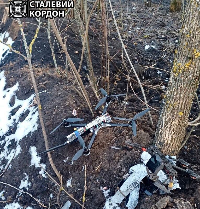 Два російські дрони збили прикордонники на Харківщині