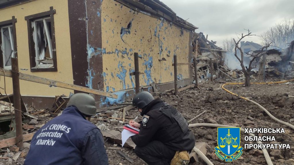 Последствия удара по Боровой показали правоохранители (фото, видео)