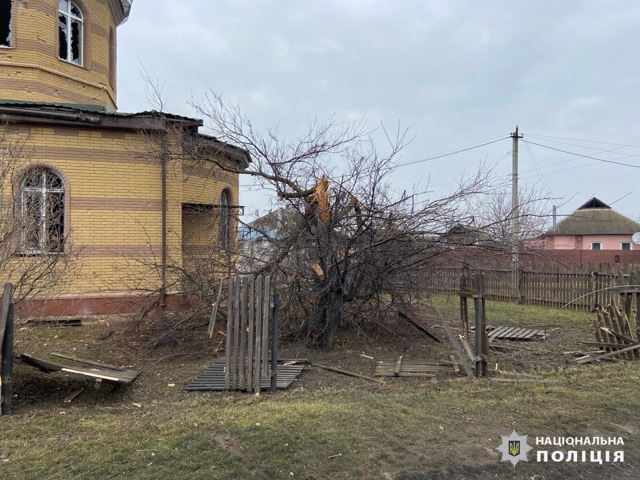 обстріляли храм на Харківщині