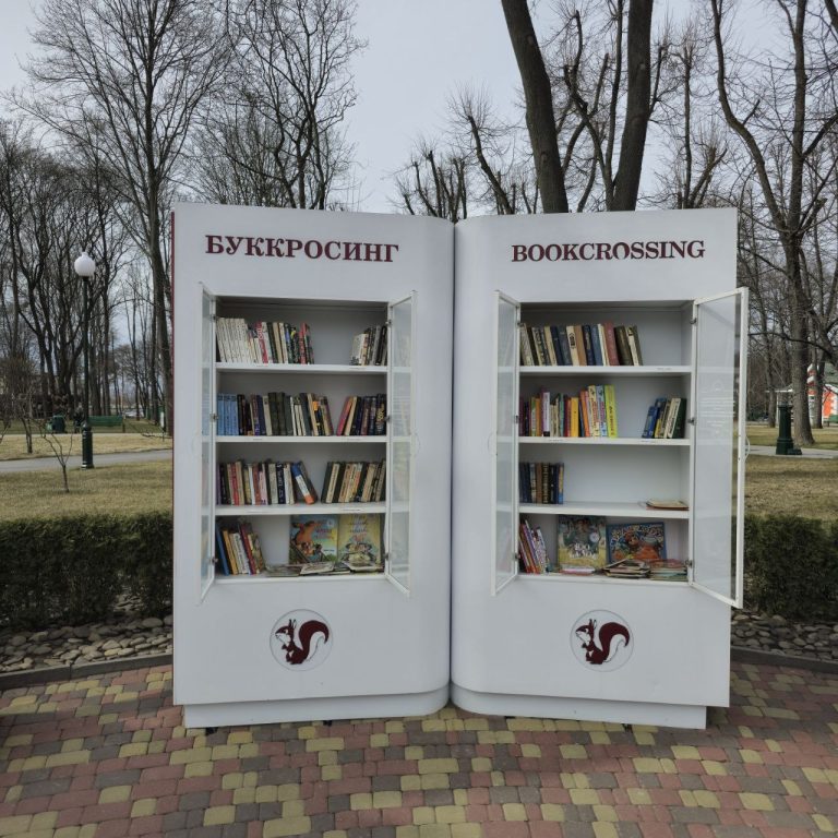 В центре Харькова снова можно почитать книги: открылся шкаф буккросинга (фото)