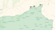 Прапор України підняли в трьох селах біля кордону Харківщини та РФ (відео)
