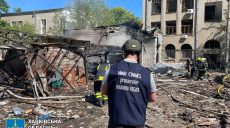 Из-за удара по Харькову были ранены двое полицейских — уже десять пострадавших