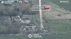 Прикордонники атакували дронами ворожі бліндажі на Харківщині (відео)