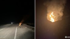 Показали «кратер» от «шахеда» на дороге и разрушения на Харьковщине (фото)