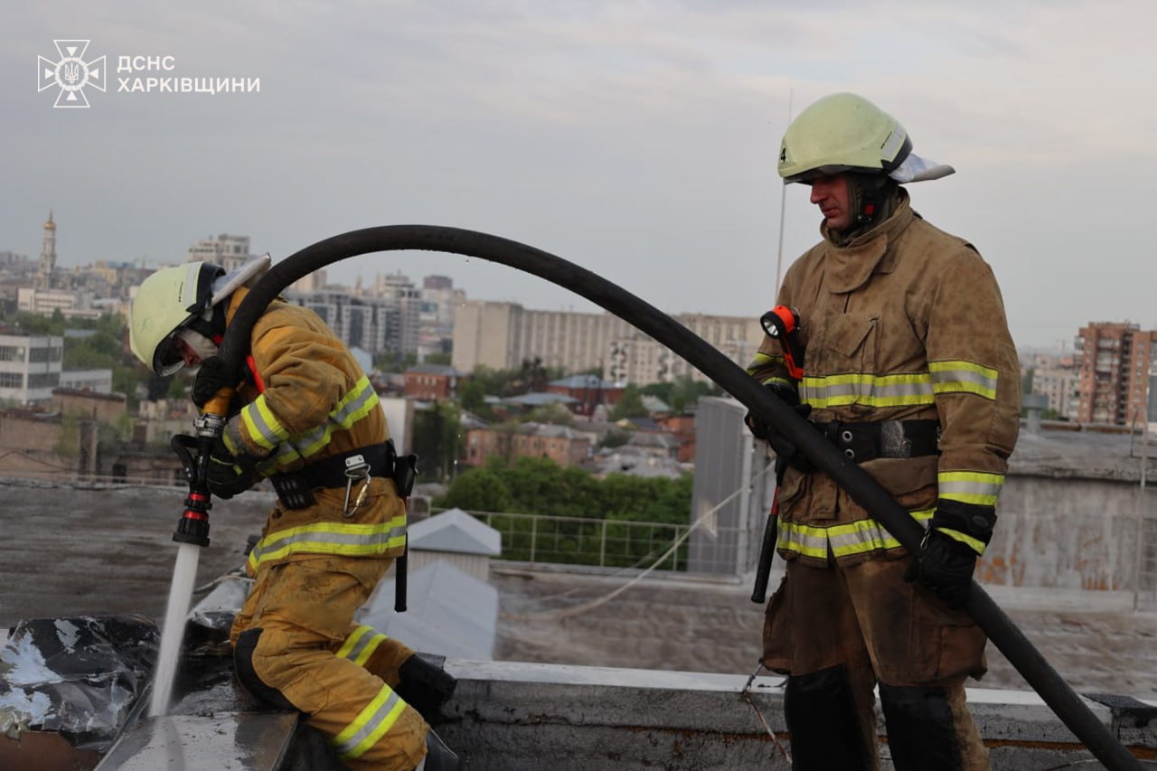 пожежа у Харкові 17 квітня 2024 3