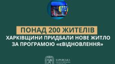 “єВідновлення”: 212 жителів Харківщини купили нове житло за сертифікатами
