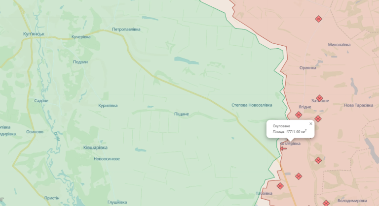DeepState заявив про окупацію Котлярівки на Харківщині: ISW не підтверджує